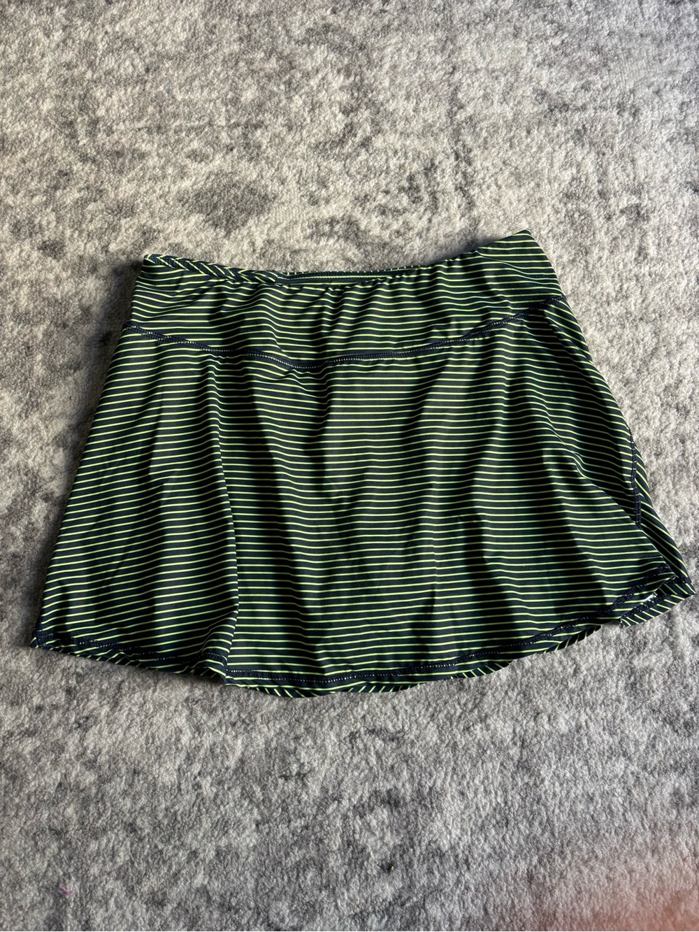 Kyodan Green Striped Athletic Skirt